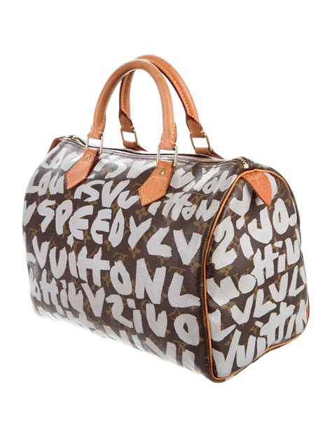 graffiti speedy louis vuitton|authentic lv speedy 30.